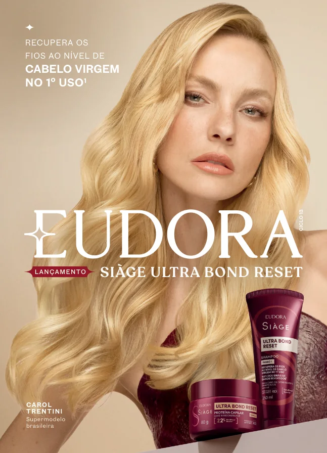Capa do catálogo Ciclo 13/2026 de Eudora